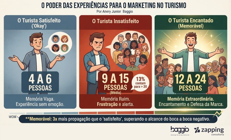 O poder das experiências para o Marketing no Turismo